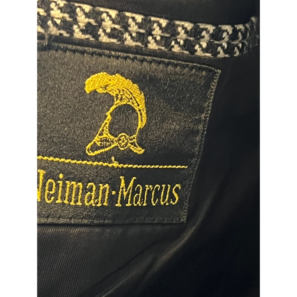 Blazer vintage de pata de gallo Neiman Marcus ropa de hombre a medida en EE. UU. Foto 4 de 4