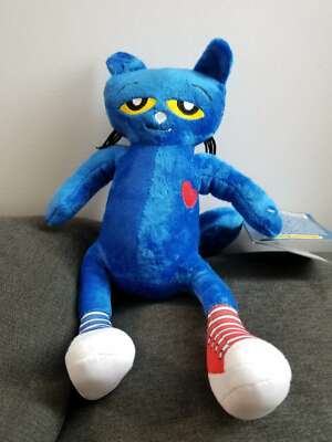 Pete the Cat Character 12“ Stuffed Animal cat Plush Toy birthday Cute Kids  Gift