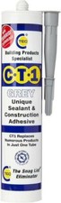 C-Tech CT1 Grey Tube Sealant 290ml Cartridge - Grey