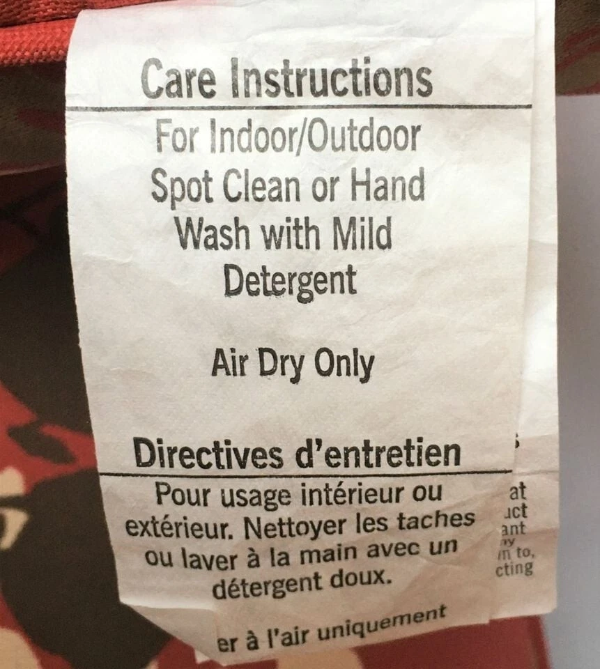 2-Pack Pillow Perfect Outdoor/Indoor Throw Pillows 24.5"x16.5" Red Floral/Stripe - Image 2 of 4