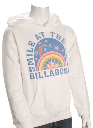 Billabong Girl's Smile At The Sun Sweter Bluza z kapturem - Salt Crystal - Nowy - Zdjęcie 1 z 1