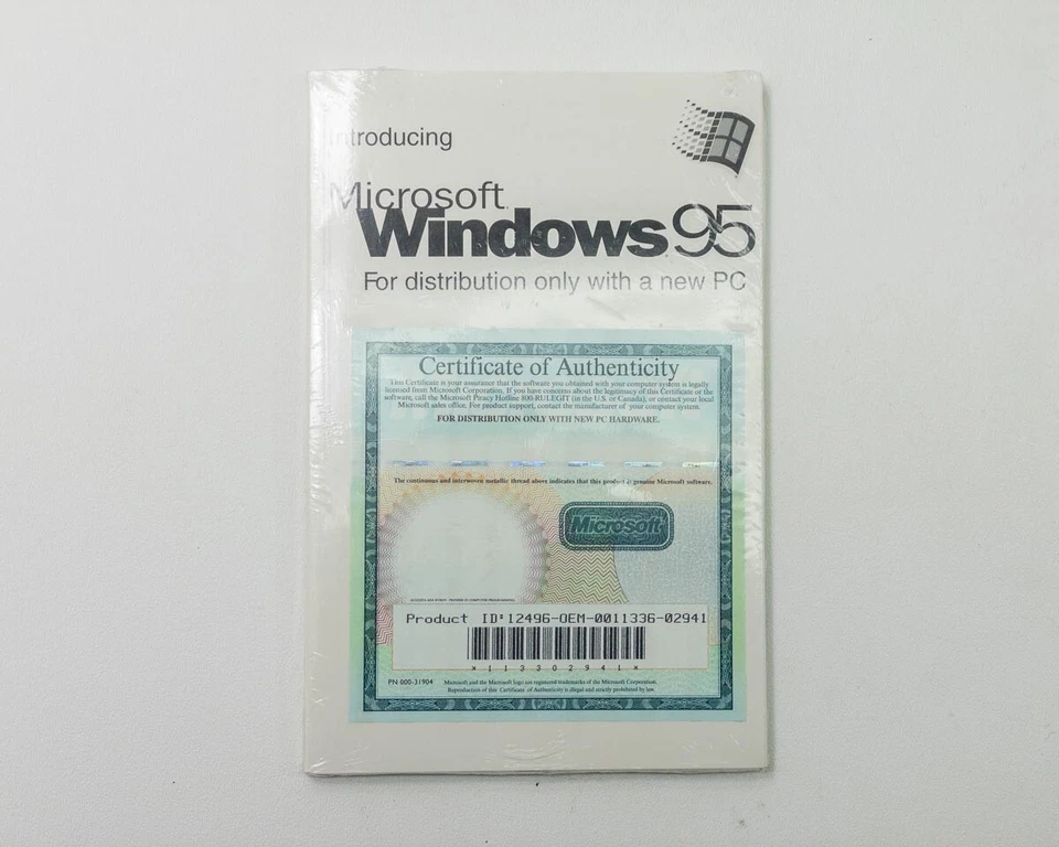 Microsoft X03-32822 Introducing Windows 95 Booklet & CD - Image 2 of 4