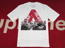 *SALE* PALACE SKATEBOARDS TRI PHONE TEE T-SHIRT WHITE S SMALL