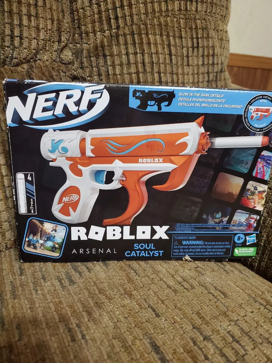 Nerf Roblox Arsenal: Soul Catalyst Blaster, Includes Code to