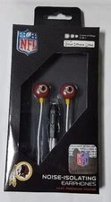 Washington Redskins iHip Premium Audio Earphones Earbuds - iPhone iPod NEW