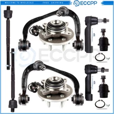 10x Front Control Arm Ball Joint Tie Rod End Link For 2011 12 13-2014 Ford F-150