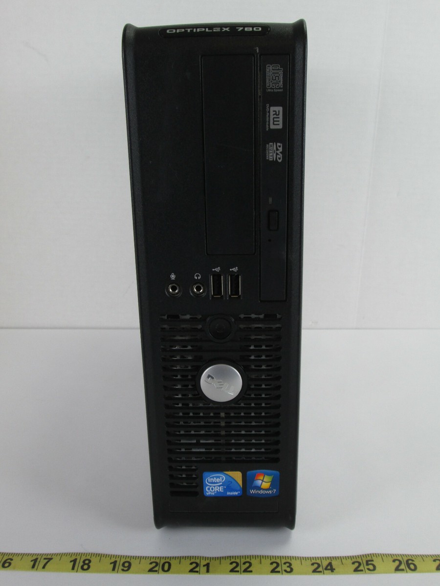 Dell OptiPlex 780 Desktop PC Tower Windows 10 Pro 500GB HDD 3.00