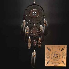 Large Dream Catchers for Bedroom Adult Brown Boho Dream Catcher Wall Decor with