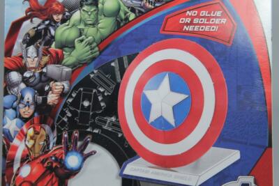 Metal Model Kit By Metal Earth Avengers Captain America's Shield