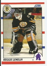 REJEAN LEMELIN 1990-91 SCORE CARD NEAR MINT+ CONDITION