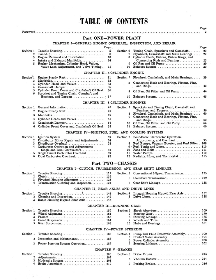 Ford Car Shop 1956 manual Foto 2 de 4