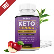 Strong Diet Slimming Capsules Weight Loss Ketosis Fat Burner Maximum Potency 
