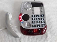 Clarity Alto Digital Extra Loud Big Button Speakerphone TIA4953 Phone Tested Opn