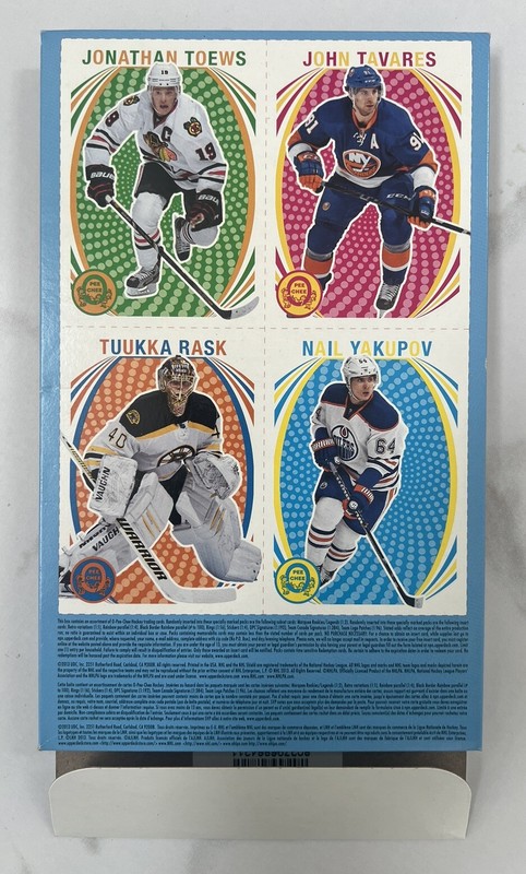 2013-14 O-Pee-Chee OPC Hockey EMPTY Hobby Box Bottom Kane Tavares Toews Rask