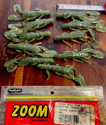 Zoom Ultra-Vibe Speed Craw Model 080 Soft Bait 3.5'' 10 Pack