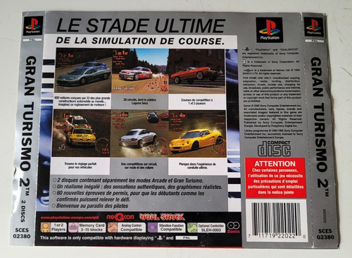 PlayStation 1 – Euro Demo 37 – Gran Turismo 2, Jade Cocoon – PAL – Bon état