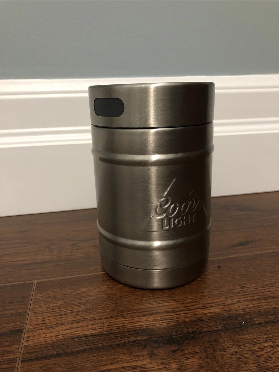 Coors light stainless steel koozie sales