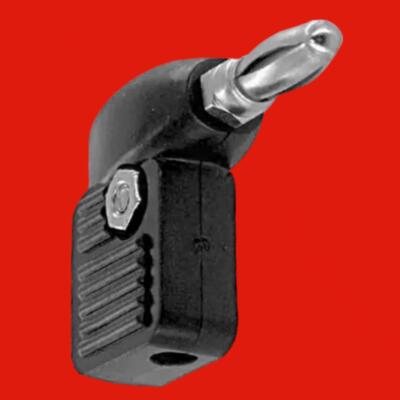 Abbatron / HH Smith 255-103 Right Angle Conn Test Banana Plug