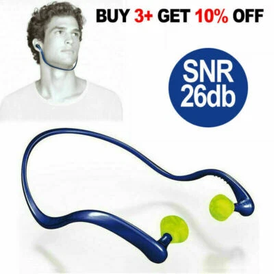 Banded EAR PLUGS Pushing Ear Defenders Hearing Protectors Noise Reduction