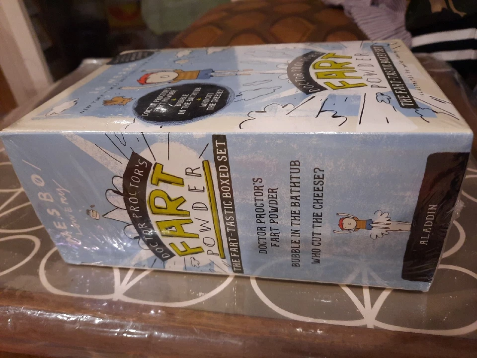 Doctor Proctor's Fart Powder Jo Nesbo 2013 GIFT BOX SET SEALED NEW - Image 2 of 4