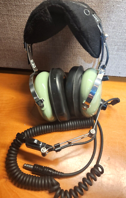 Nice Condition DAVID CLARK H10-76 Aviation Headset #12510G-21 | eBay