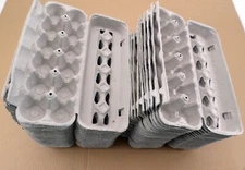 Lot 50 Empty Egg Cartons Each Carton Holds 1 Dozen some Large & some Extra Large