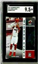 2019-20 Donruss Optic Lebron James Winner Stays SGC 9.5
