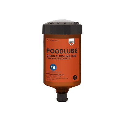 Rocol 13011 Lebensmittelschmiermittel Kettenflüssigkeit Unilube Lebensmittelqualität Kettenschmierstoff 125ml