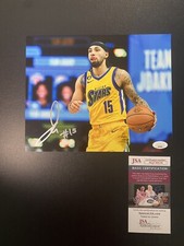 Jose Alvarado Autographed 8x10 Photo New Orleans Pelicans Rising Stars Jsa Coa