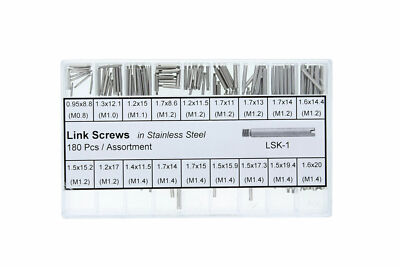 180 SCREW IN PIN LINK FOR ROLEX GMT WATCH BAND BRACELET ASSORTED SIZES STAINLESS