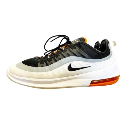 nike air max axis black white orange
