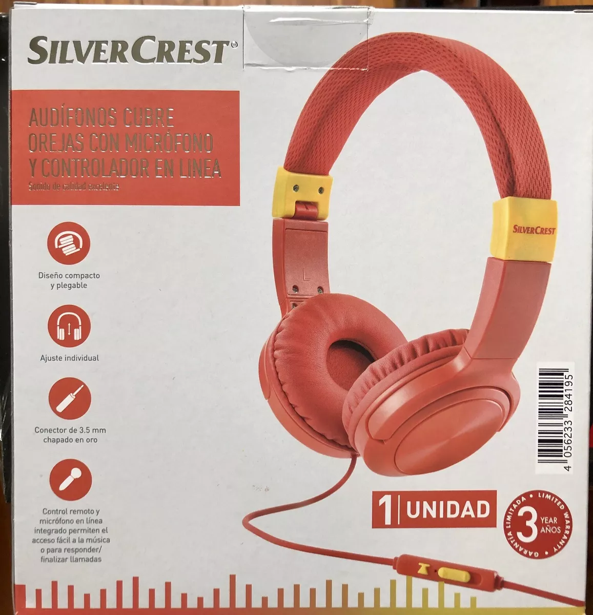 Mic | With Shipper Remote On-Ear | Daily Headphones SilverCrest & eBay In-Line