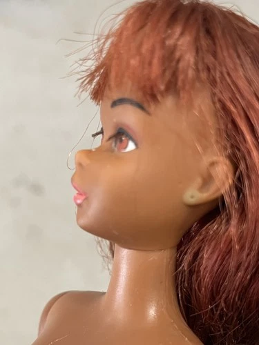 Vintage Barbie African American Francie Doll / 1 Issue Red Hair / Mattel