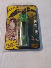 Duck Commander Autographed Uncle Si Single Reed Mallard Call Green