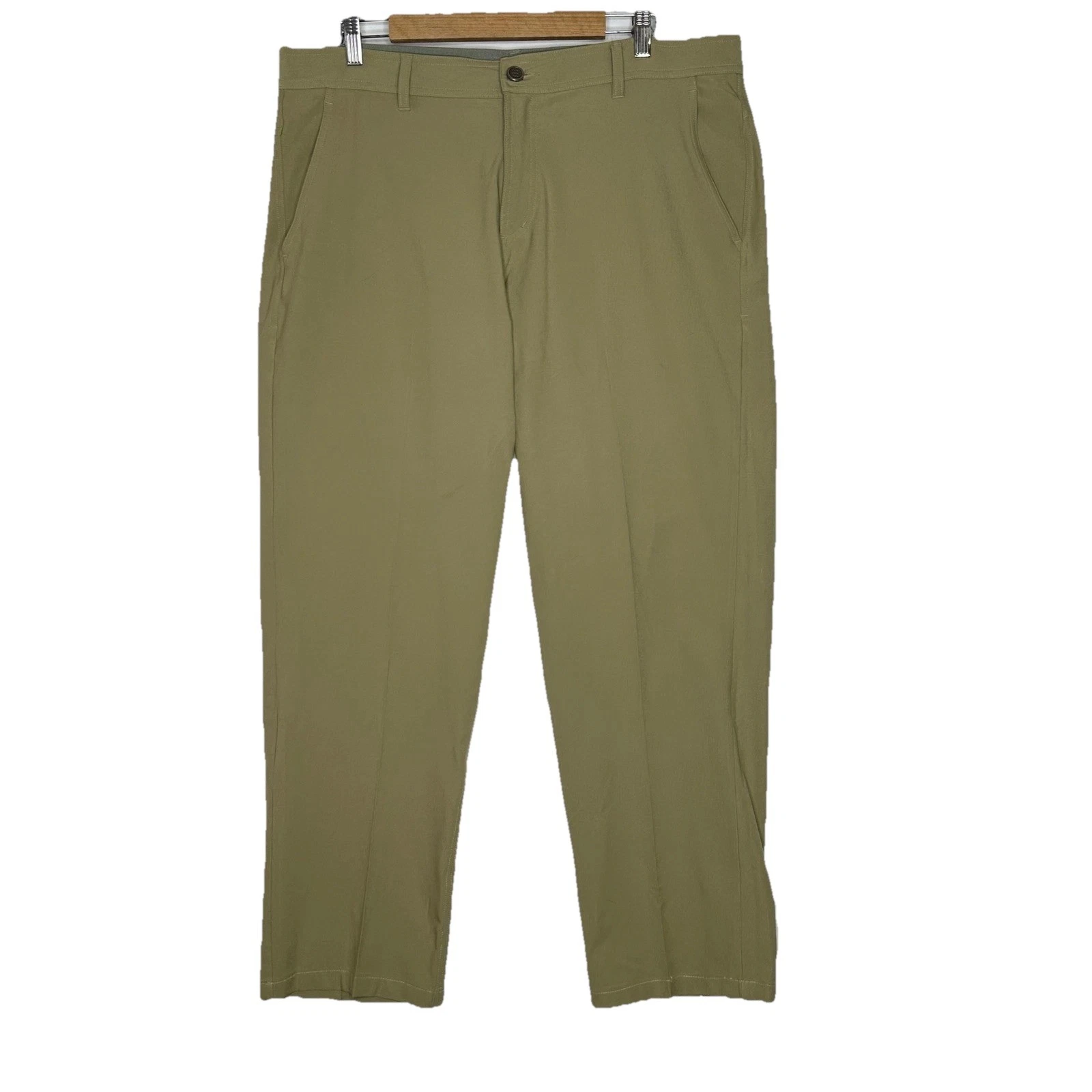 Free Fly Mens Lightweight Stretch Woven Pant 38x32 Outdoor Everyday Chino Tan