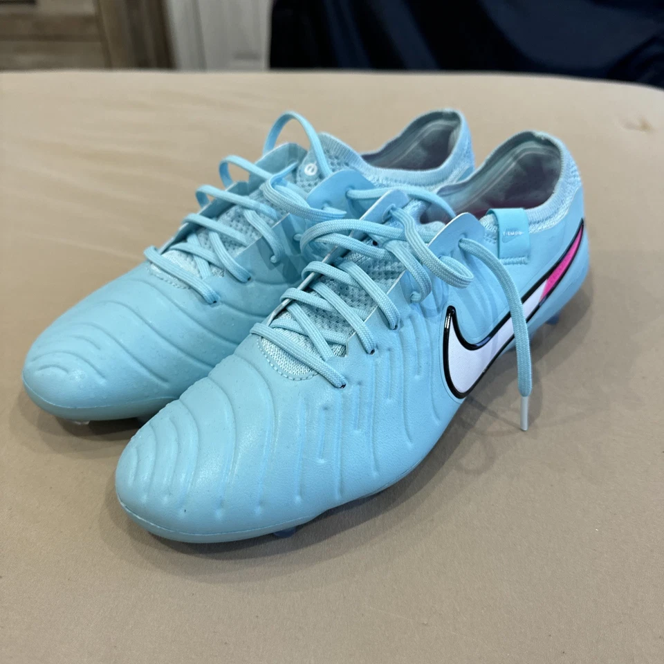 Nike Tiempo Legend 10 Elite FG Mens Size 9 Copa/White Soccer Cleats New No Box - Image 2 of 4