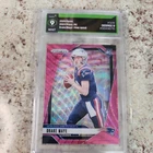 Drake Maye 2024 Panini Prizm #329 Pink Wave Prizm PSA 10 Gem Mint (RC) Degree 9