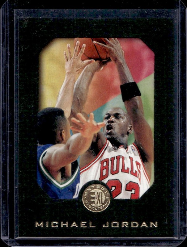 1995-96 Skybox E-XL Michael Jordan #10 Bulls