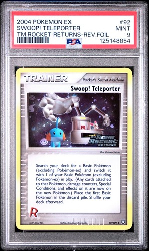 Swoop! Teleporter graded PSA 9 for sale on eBay