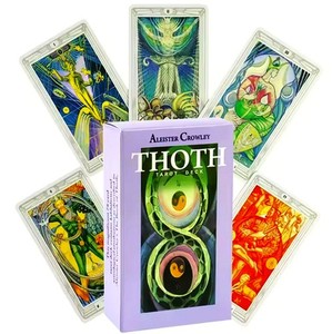 Aleister Crowley Thoth Tarot Deck: Occult Tarot Set With Astrology