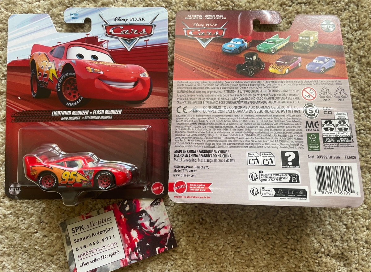 Disney Pixar Cars Lightning McQueen 2026 CHINA Variant border