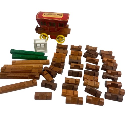 Lincoln Logs K'Nex Stage Coach Covered Wagon Window Pieces 2015 - Picture 2 of 6