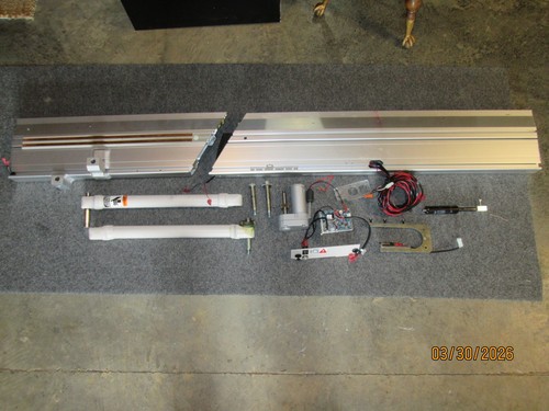 Bruno Stairlift Track Rail 55" SRE-3050 SRE-3000 folding assembly+motor & parts.