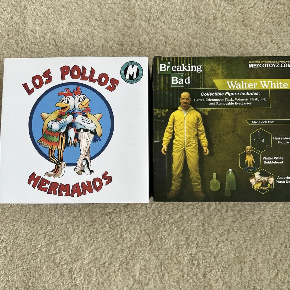 Breaking Bad Walter White Mezco SDCC 2013 独家可动人偶 Los Pollos — 第 3/3 张图片