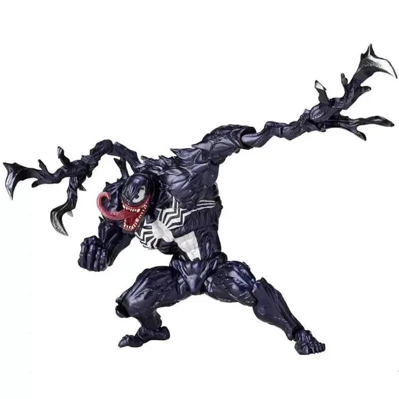 6.7'' Venom Action Figure Yamaguchi Revoltech Poseable Collectible Toy 17cm Gift - product detail image 5