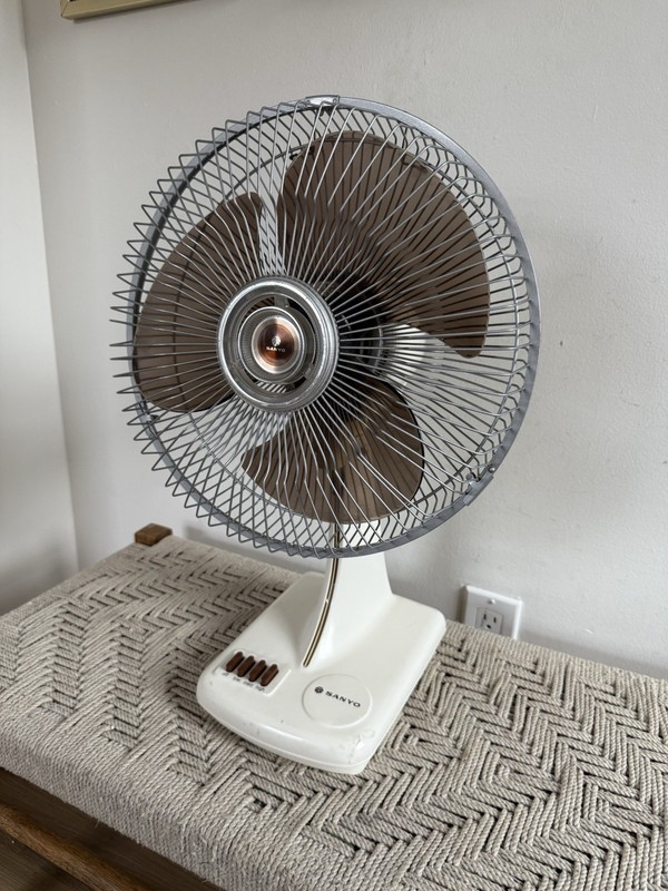 Sanyo Fan from the 1960s - Highly rated Buy It For Life recommendation