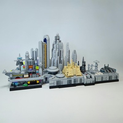 Hot Sale Architecture Skyline with 16 Unique Locations from Movie 1724
