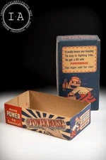 Vintage Power House Candy Bar Point-of-Sale Box