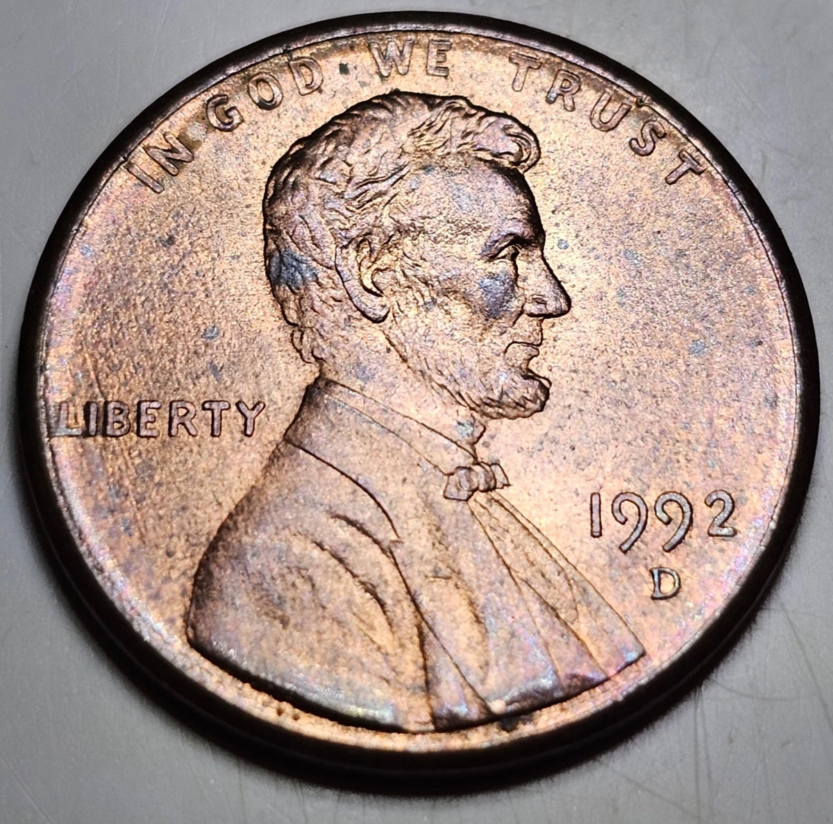 Lincoln Memorial Penny 1992 Uncertified US Coin Errors for sale | eBay