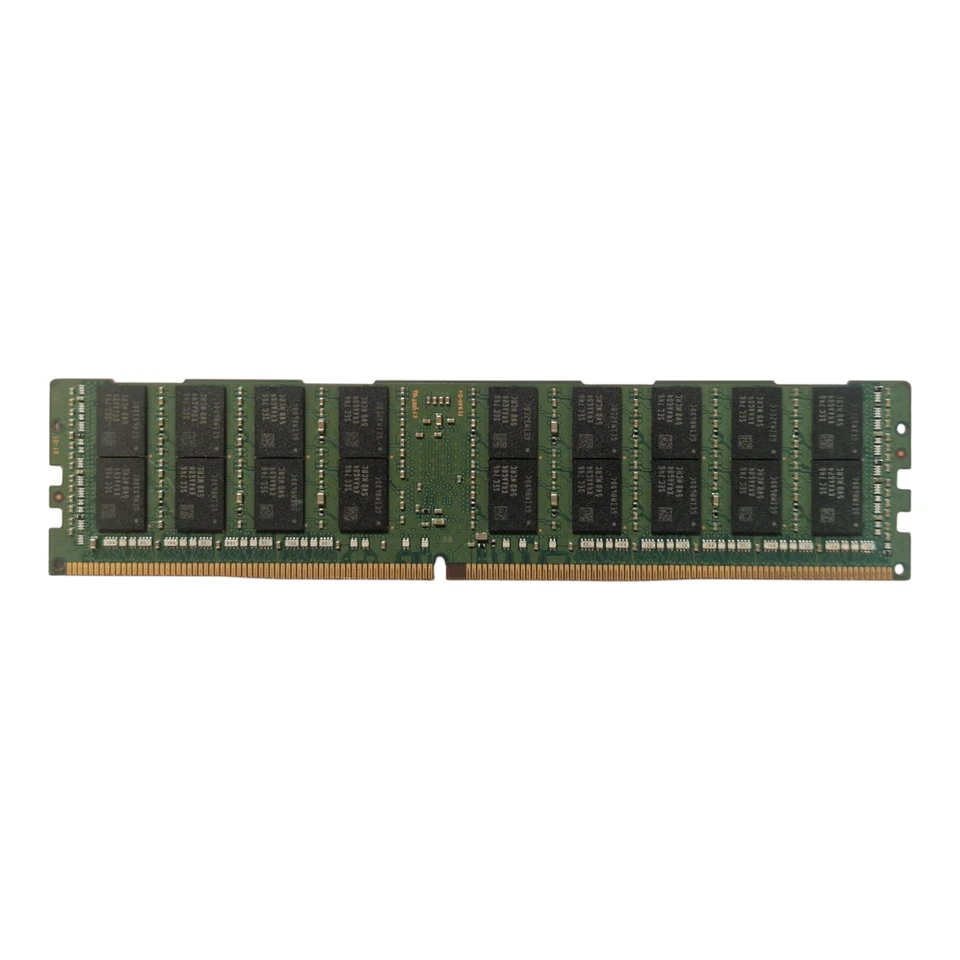 Samsung 64GB 4DRx4 PC4-2400T DDR4-19200 288Pin ECC REG LRDIMM M386A8K40BMB-CRC - Image 1 of 1